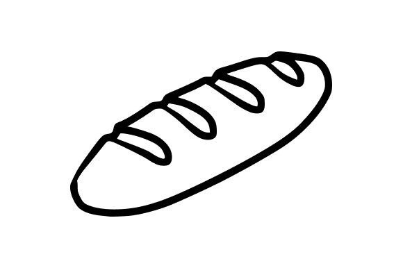 Bread Loaf Drawing Graphics for Creative Projects