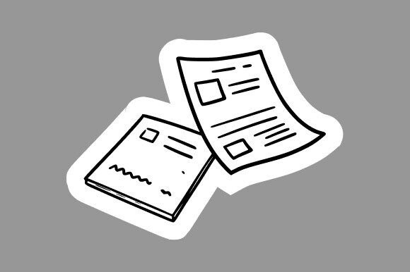 Business Report Clipart Graphics for Crafters