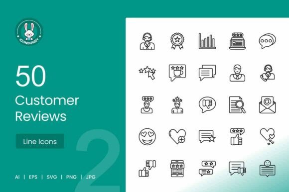 Customer Reviews Icons: A Graphic Designer’s Take