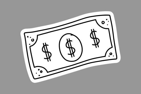 Dollar Bills Graphics for Crafters