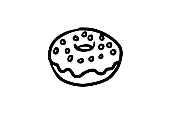 Donut Sketch Graphics for Digital Sellers