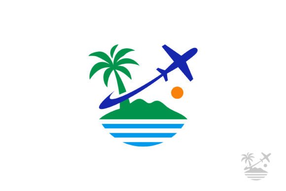 Revitalize Your Brand with Creative Tropical Travel Logo