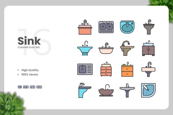 Sink Colored Graphics