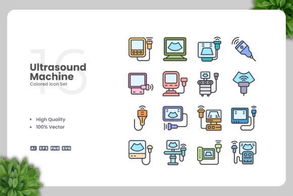 Ultrasound Machine Graphics for Modern Design